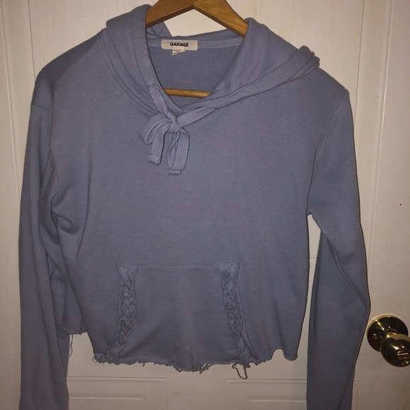 Garbage extra small crop hoodie - Picture 2 of 2